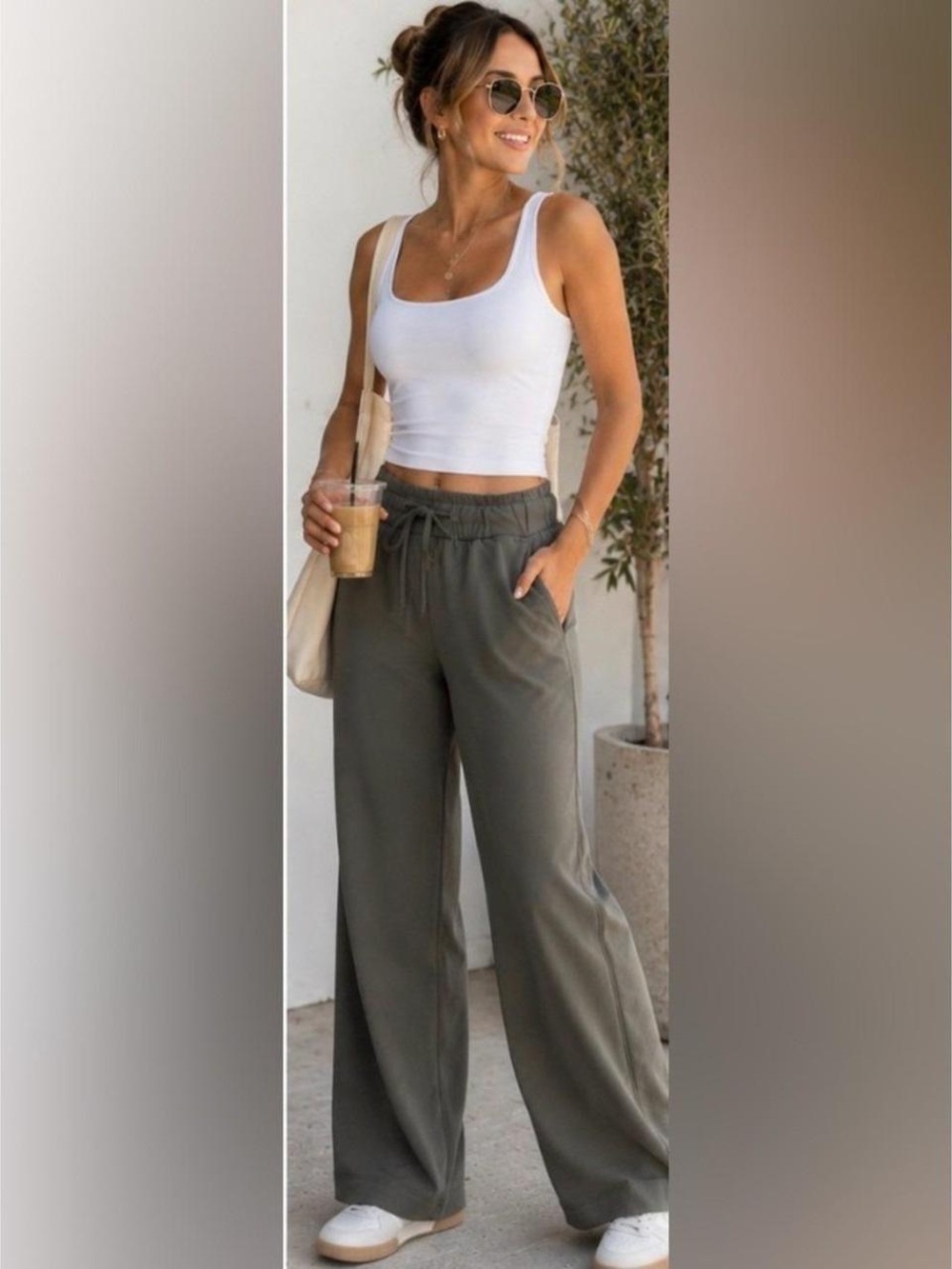 lululemon athletica Evergreen “On the Fly” Wide-Leg Drawstring Pants